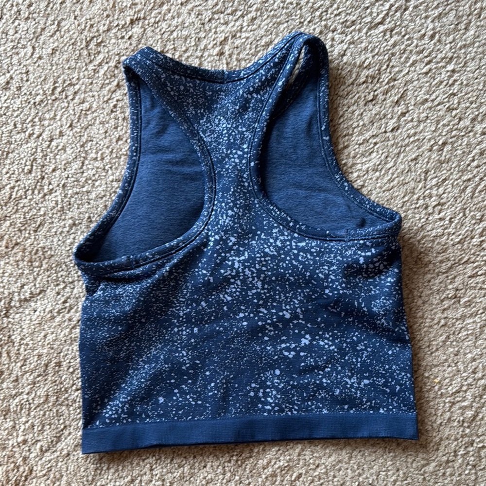Lululemon Ebb to Street Cropped Racerback Tank Top SZ.6 - Picture 2 of 5